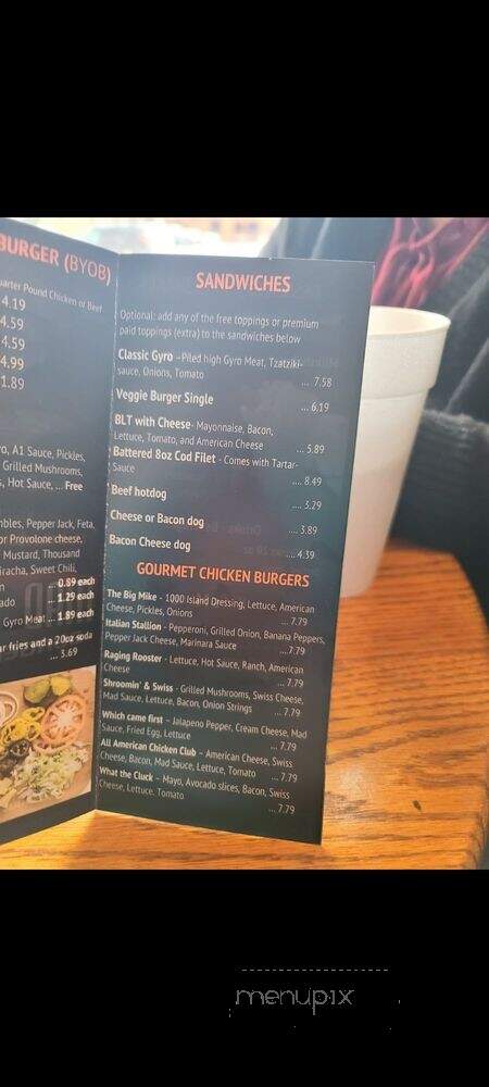 Mad Mike's Burgers and Fries - Newport, KY menu_pic