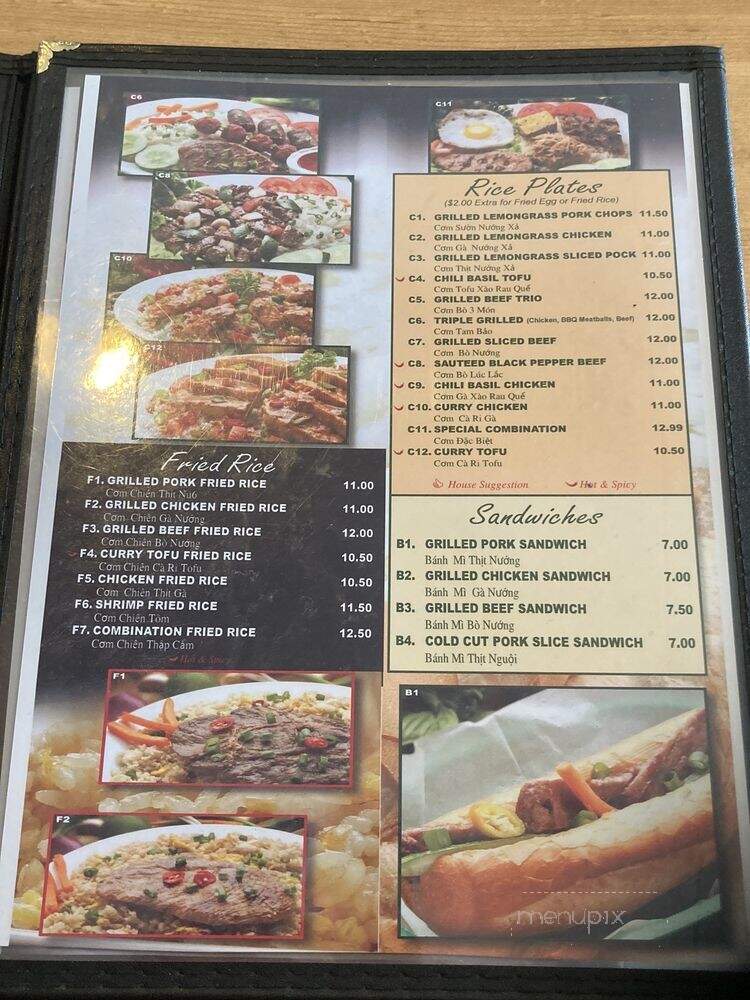 Pho Chef - Columbus, OH menu_pic