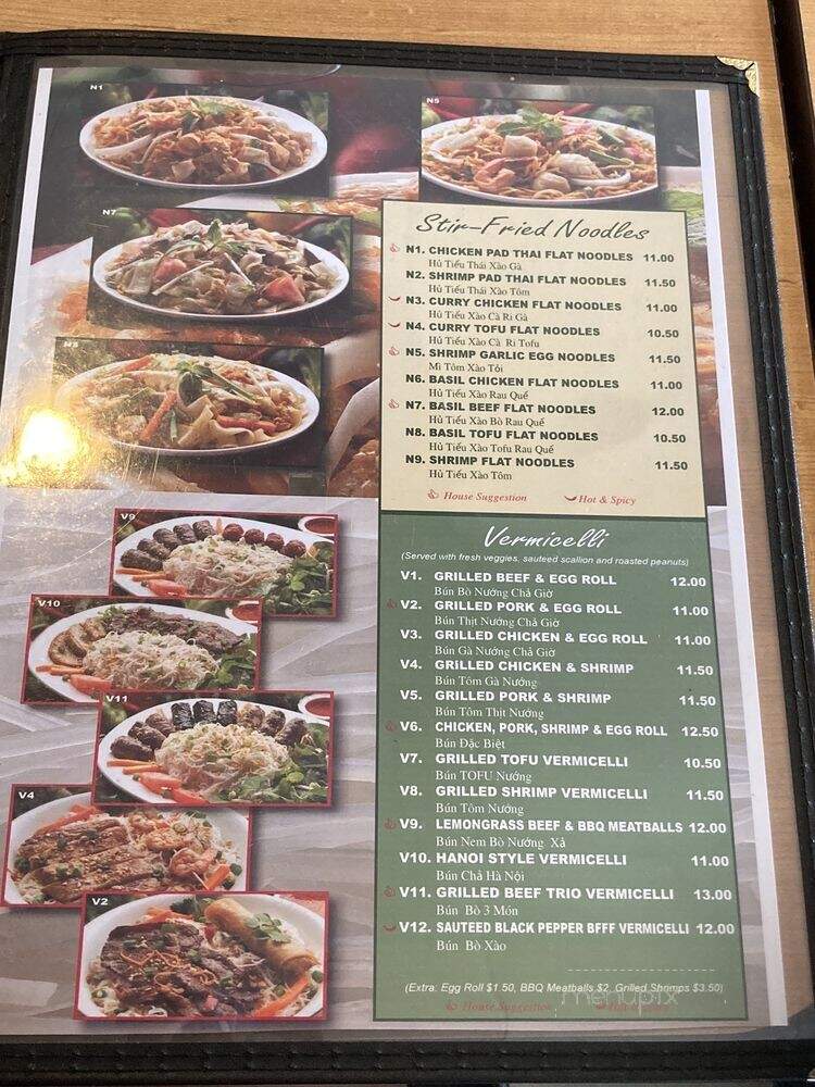 Pho Chef - Columbus, OH menu_pic
