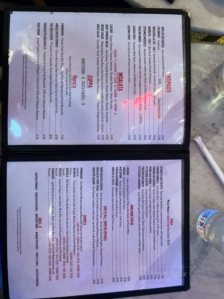 Antika Family Style Pizzeria - Astoria, NY menu_pic