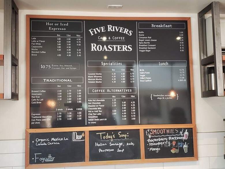 Five Rivers Coffee Roasters - Tillamook, OR