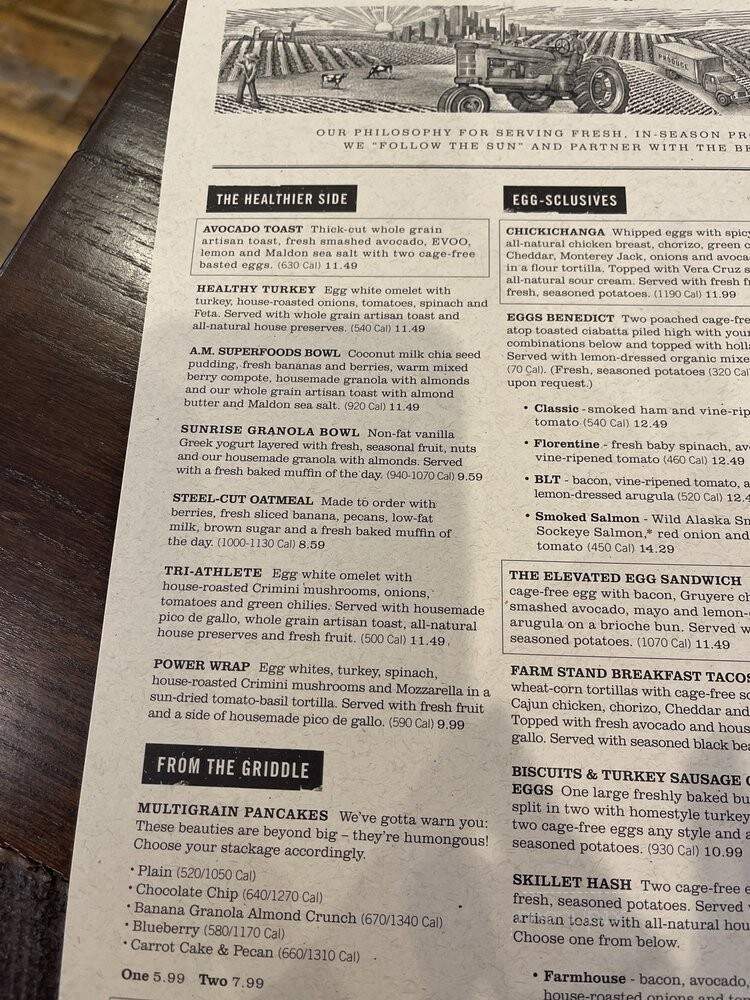 First Watch - Sarasota, FL menu_pic