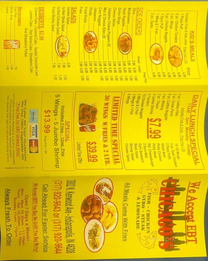 Captain jays - Indianapolis, IN menu_pic