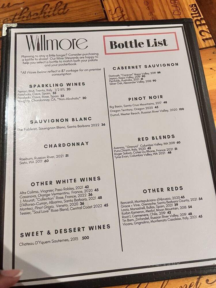 Willmore Wine Bar - Long Beach, CA