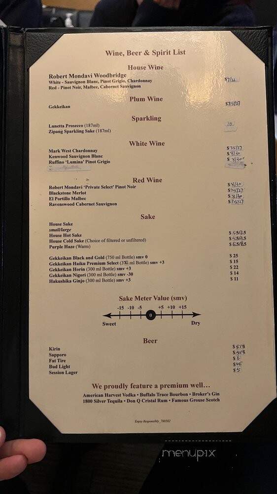Sushi Bay - Denver, CO menu_pic