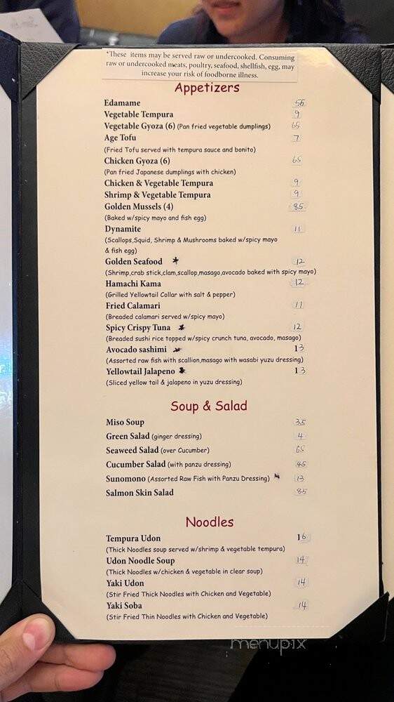 Sushi Bay - Denver, CO menu_pic