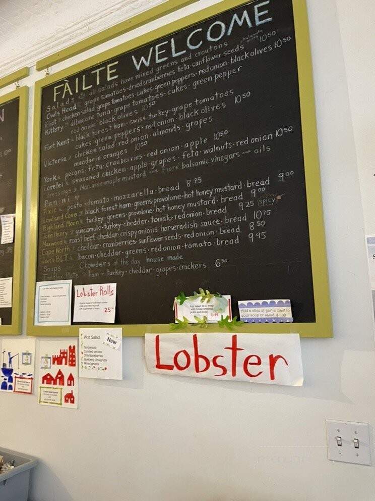 Clan MacLaren - Rockland, ME menu_pic