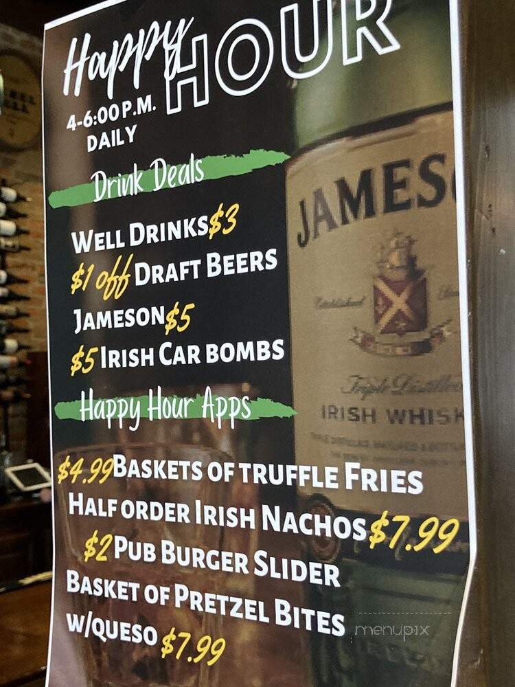 The Celt Pub and Grill - Idaho Falls, ID menu_pic