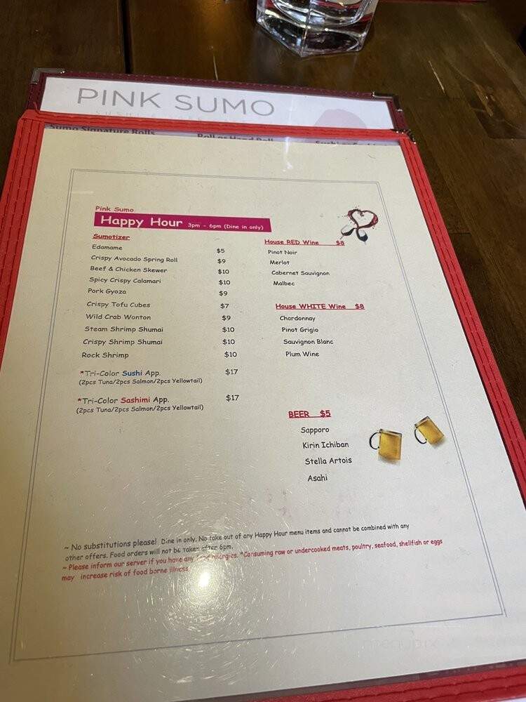 Pink Sumo Sushi & Sake Cafe - Westport, CT