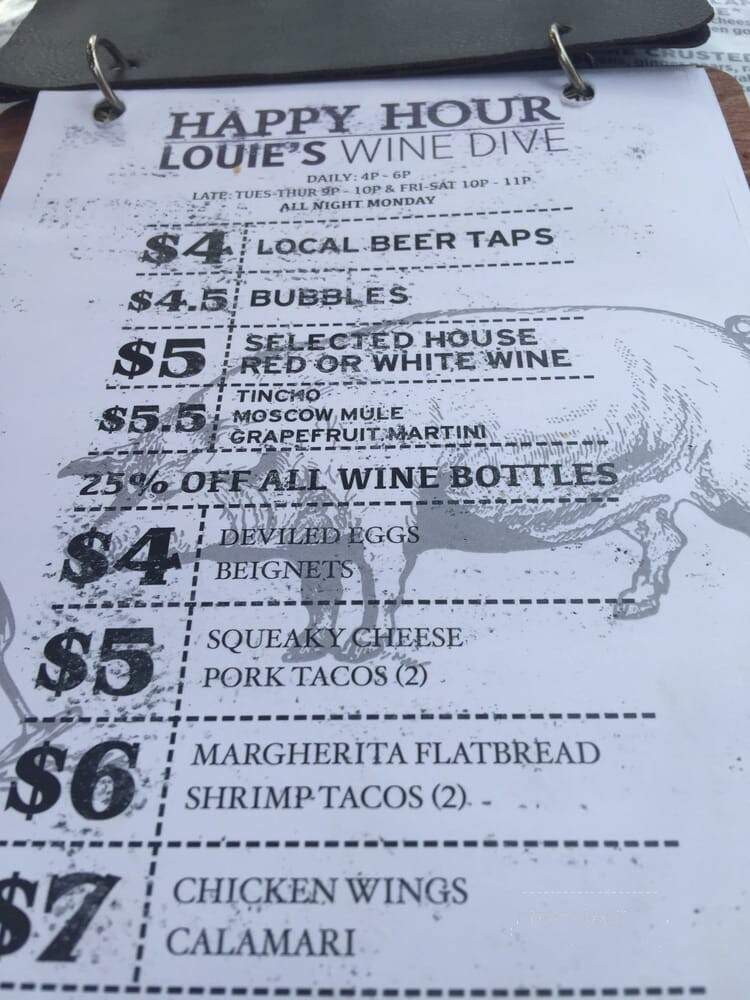 Louie's Wine Dive - Des Moines, IA