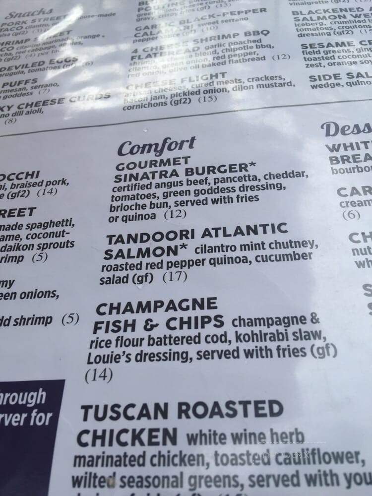Louie's Wine Dive - Des Moines, IA menu_pic