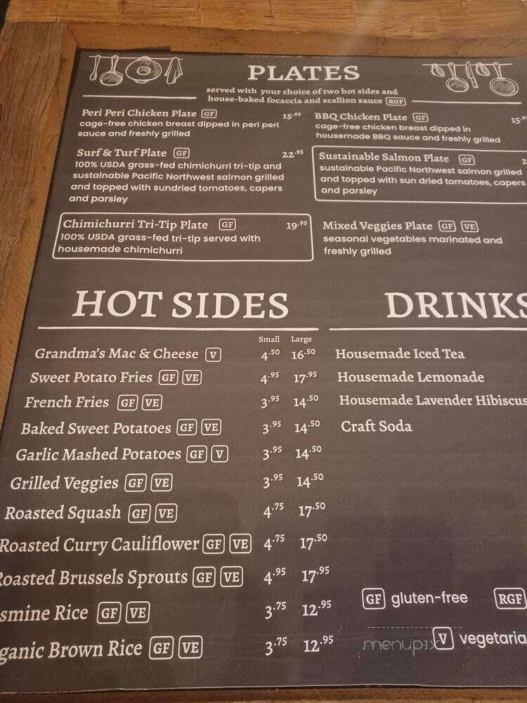 Bushfire Grill - Temecula, CA menu_pic