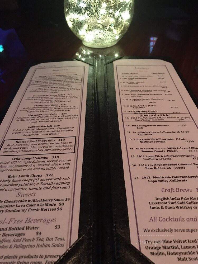 Velvet Note - Alpharetta, GA menu_pic