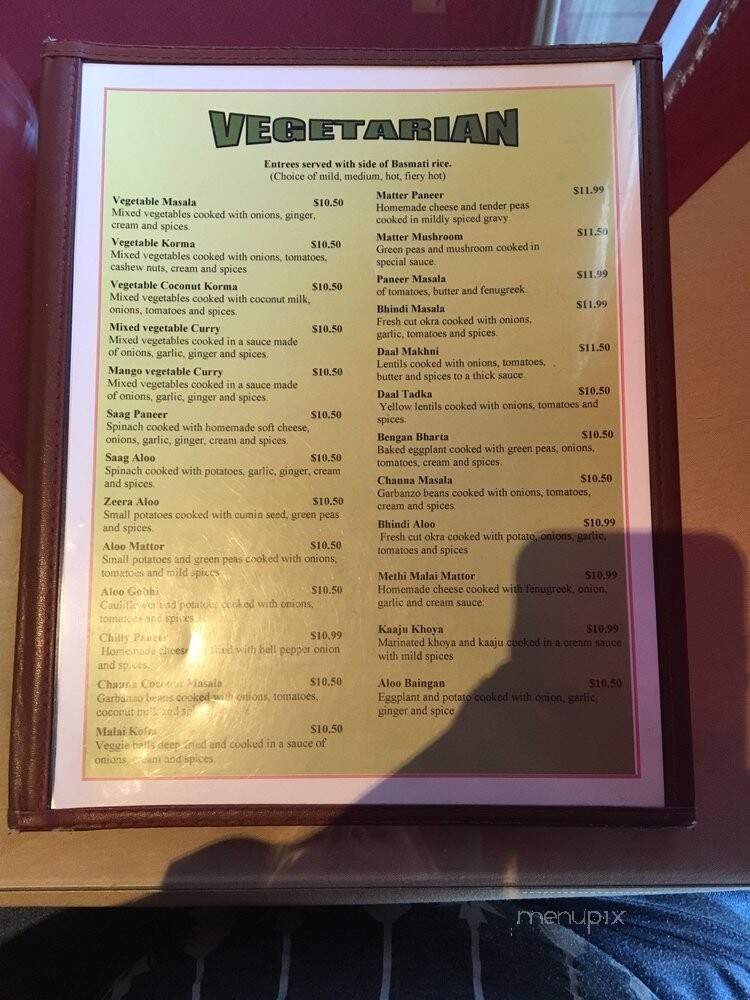 Bombay Bites - Ogden, UT menu_pic