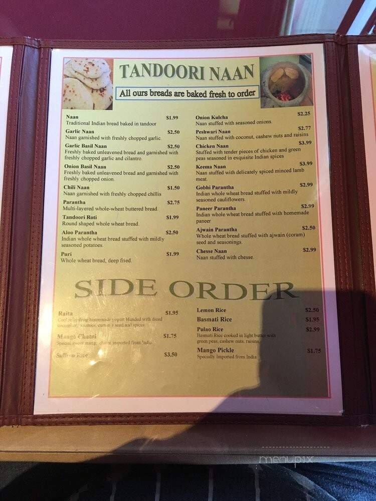 Bombay Bites - Ogden, UT menu_pic