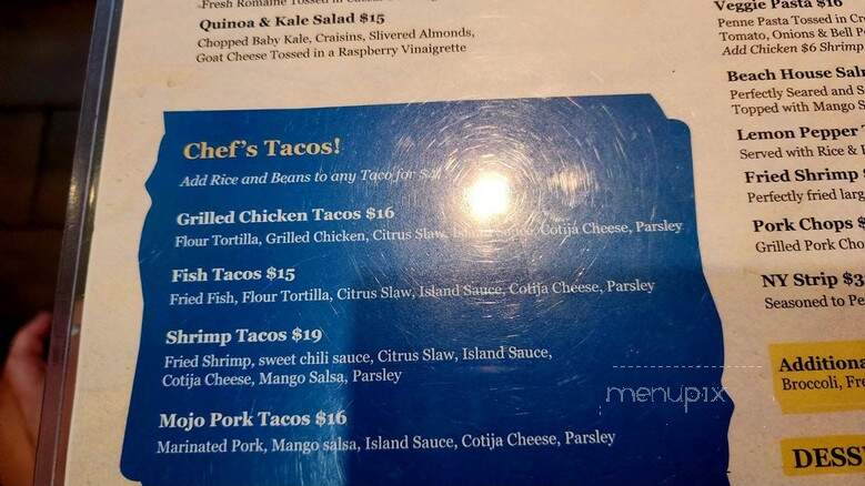 Corona Bar Grill - Miami, FL menu_pic