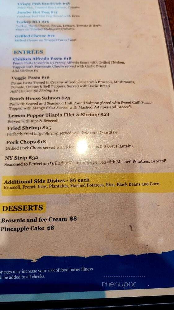 Corona Bar Grill - Miami, FL menu_pic