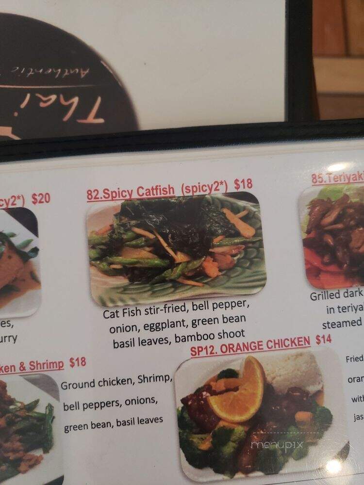 Thai Curry - Gresham, OR menu_pic