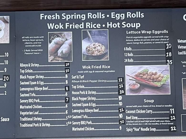 Cali Baguette Express - San Diego, CA menu_pic