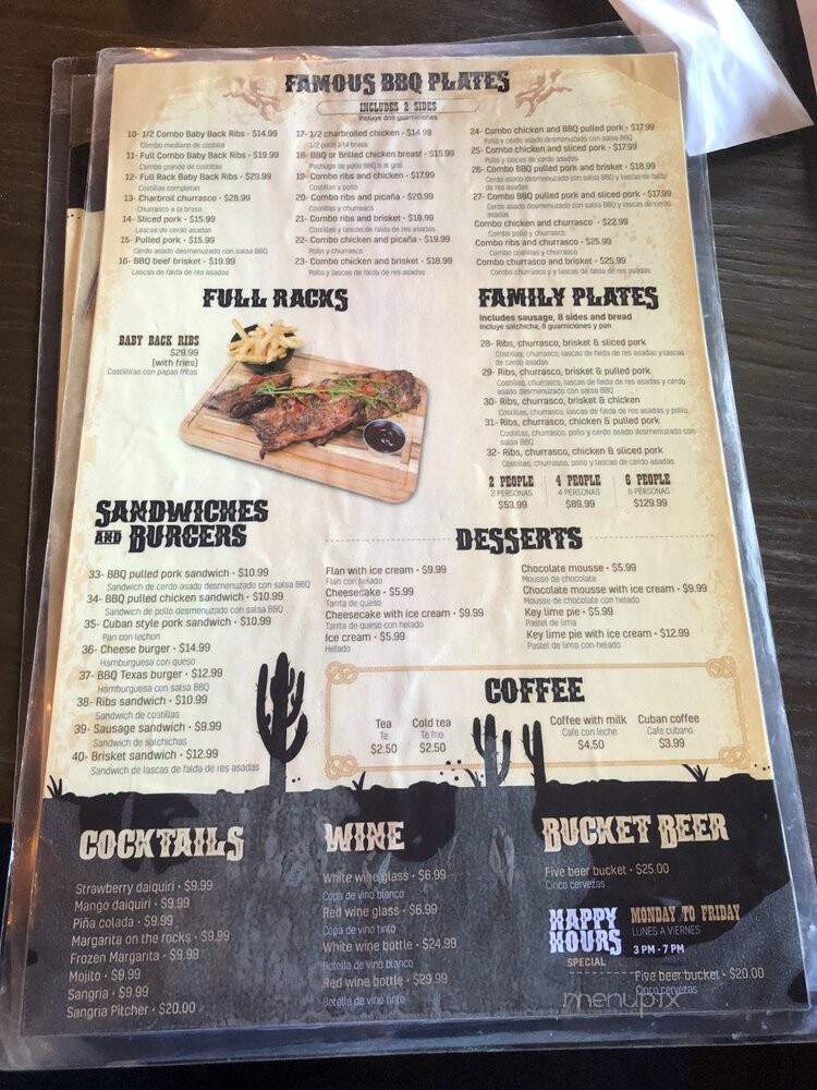 La Costillitas de Okeechobee - Hialeah, FL menu_pic