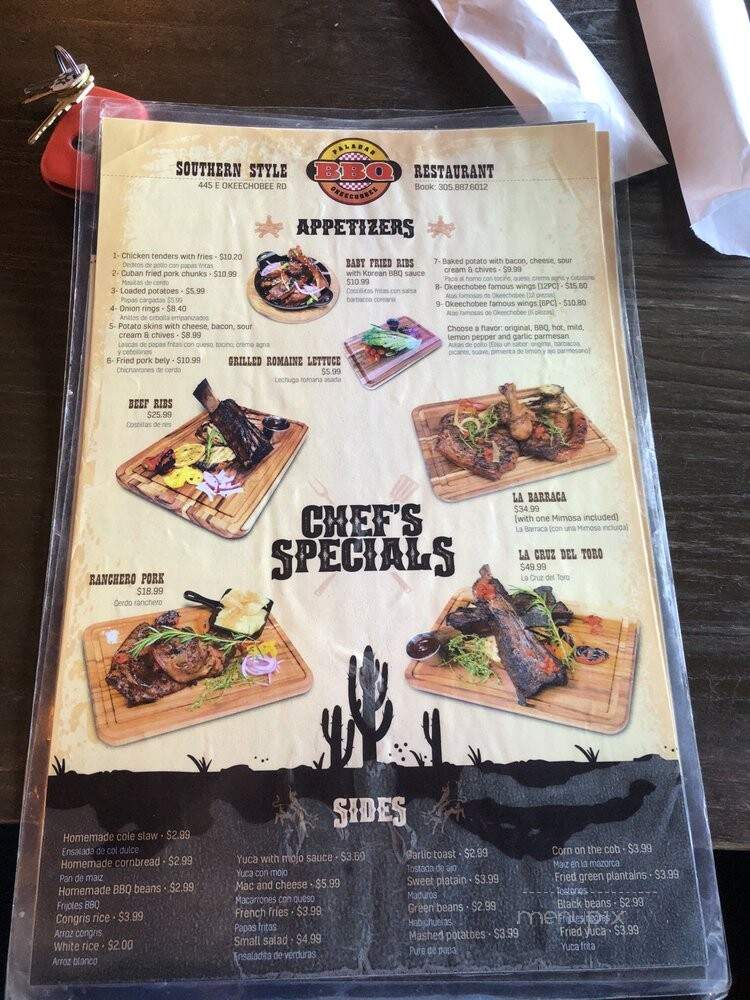 La Costillitas de Okeechobee - Hialeah, FL menu_pic
