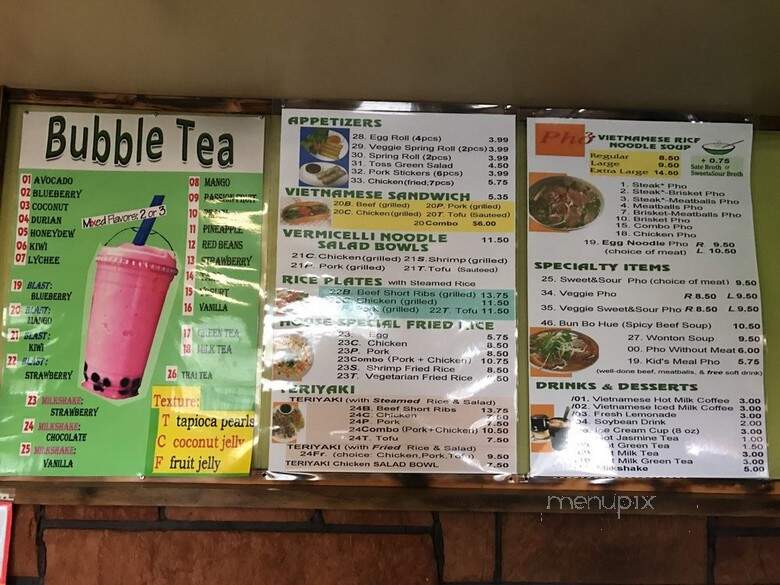 Pho Bubble Tea & Teriyaki - Bellingham, WA