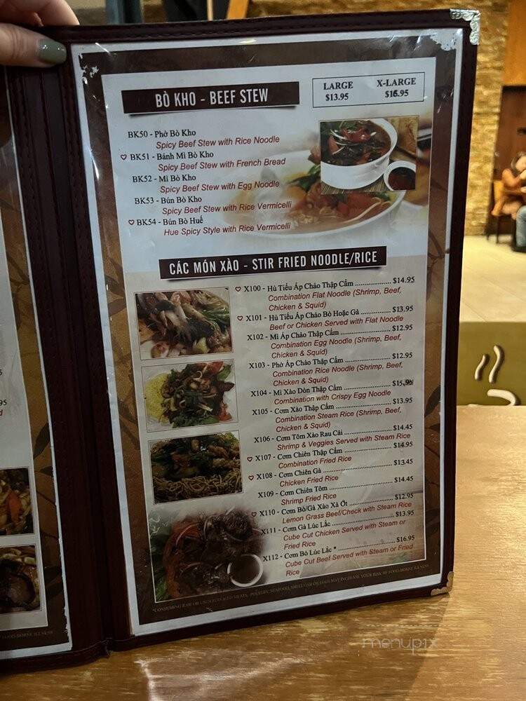 I Luv Pho - Duluth, GA menu_pic