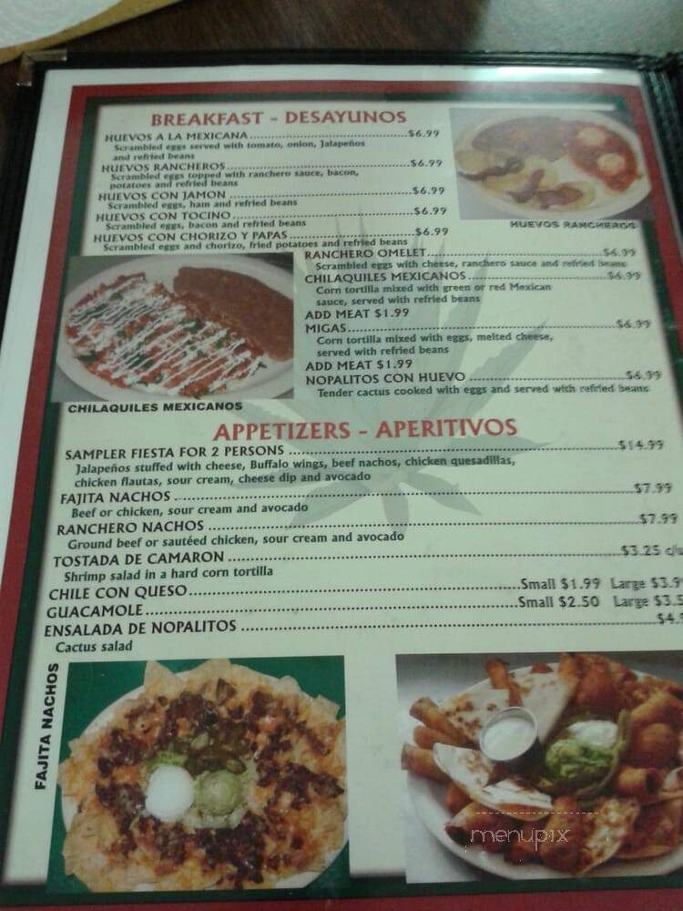 Barbacoa Agave - Dallas, TX menu_pic
