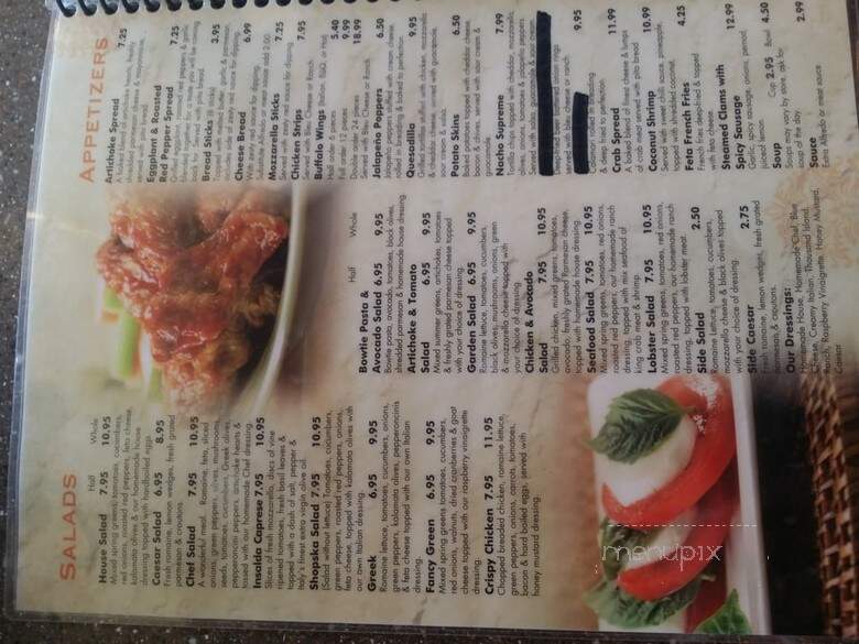 Amante Pizza Pasta - Puyallup, WA menu_pic