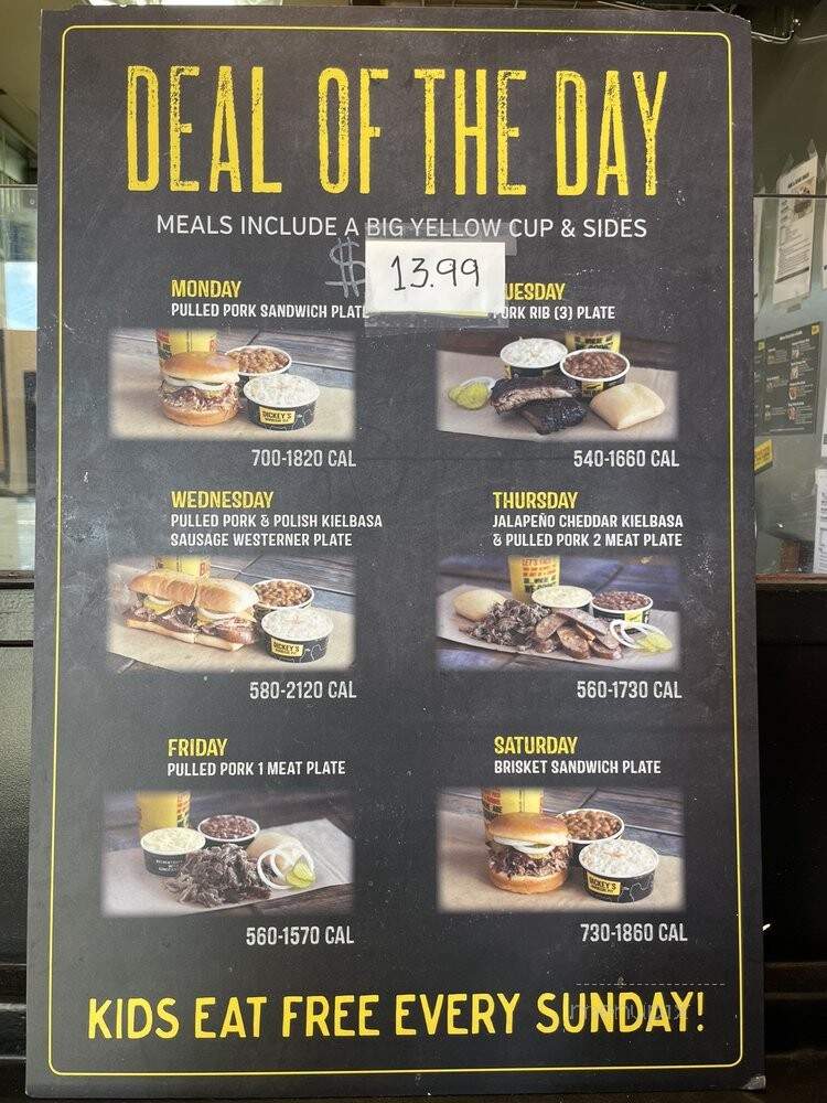 Dickey's Barbecue Pit - Sacramento, CA menu_pic