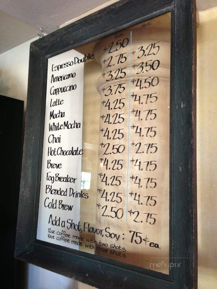 Crema - Pacific Grove, CA menu_pic