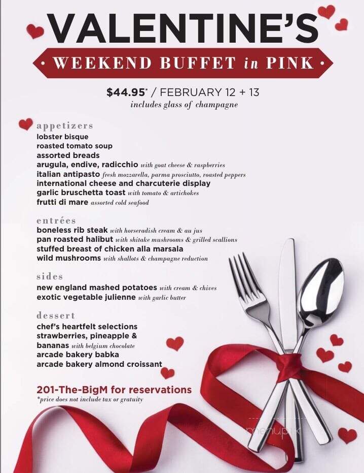 Pegasus at the New Meadowlands Racetrack - East Rutherford, NJ menu_pic