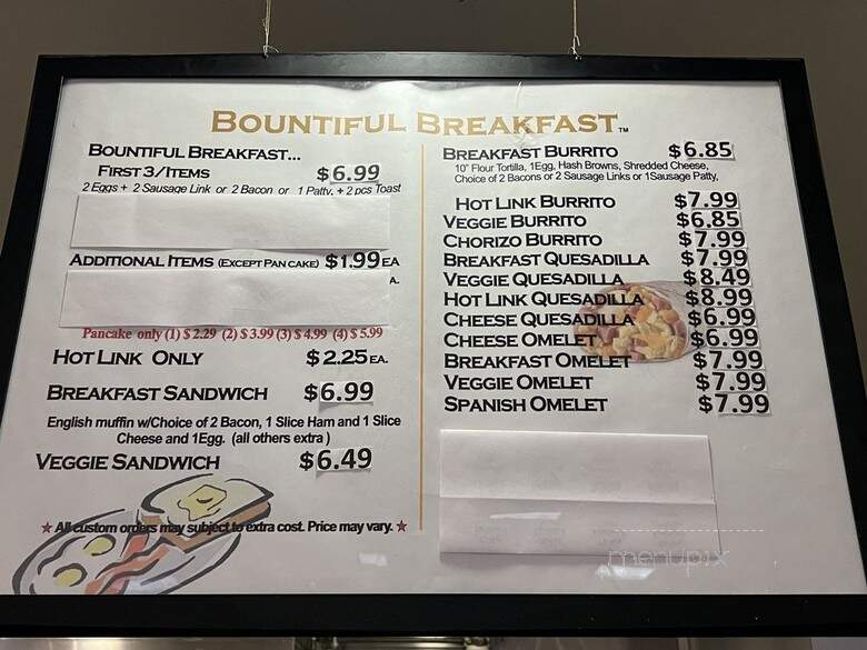 Lunchstop Cafe - Los Angeles, CA menu_pic