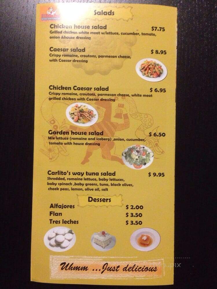 El Pollo Real Restaurant - Kensington, MD menu_pic