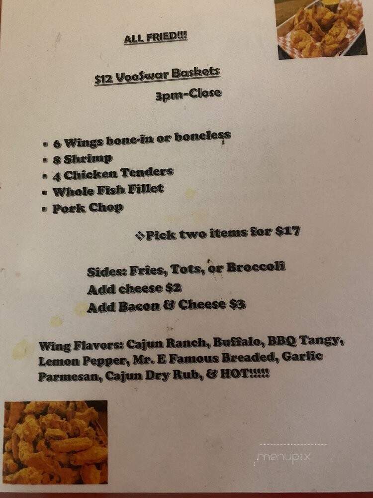 Voo-Swar Restaurant Lounge - Atlantic Beach, FL menu_pic