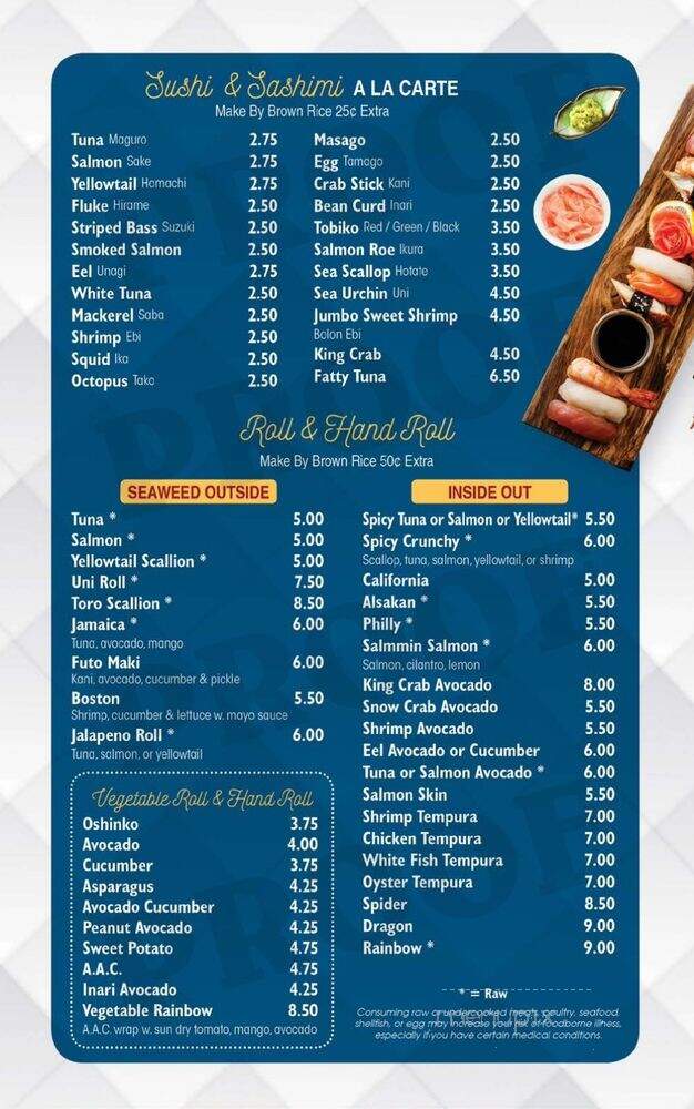 Kumo Sushi - Brooklyn, NY menu_pic