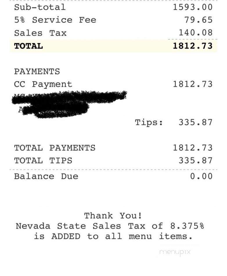 Commonwealth - Las Vegas, NV menu_pic