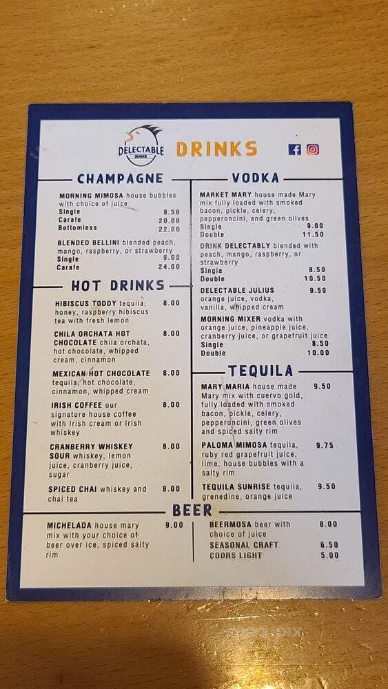 Delectable Egg - Greenwood Village, CO menu_pic