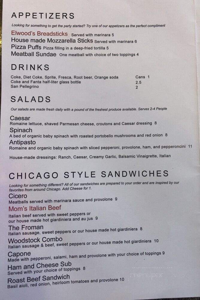Bridge City Pizza - Portland, OR menu_pic