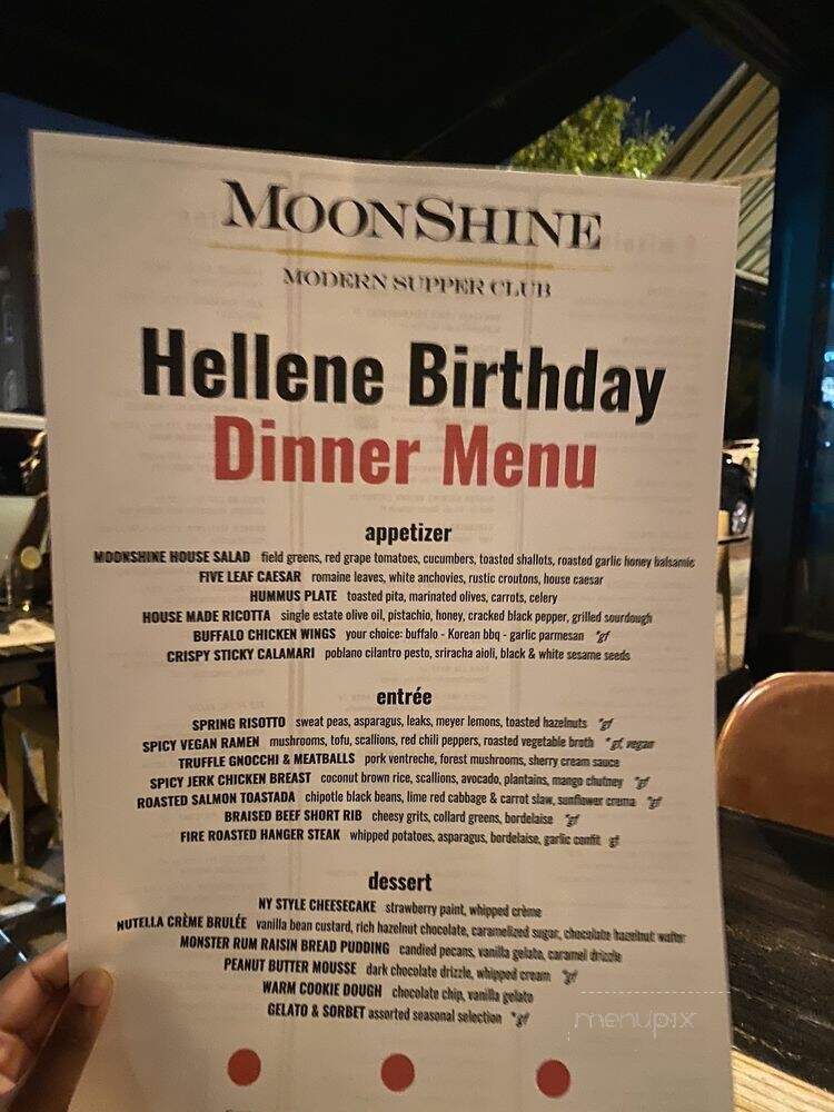 Moonshine Modern - Millburn, NJ menu_pic
