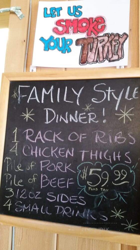 Papa's Smokehouse BBQ - Yucca Valley, CA menu_pic
