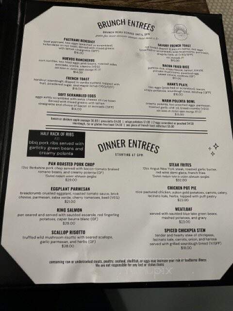 Grand Lake Kitchen - Oakland, CA menu_pic
