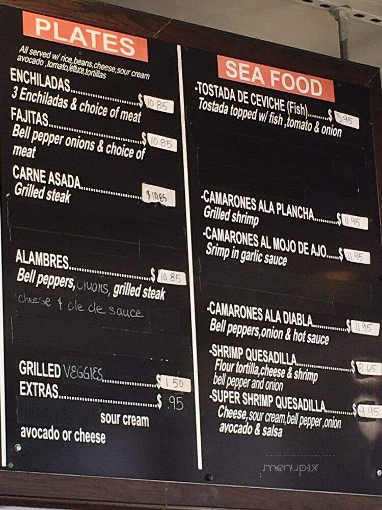 Ole Ole Burrito Express - Oakland, CA menu_pic