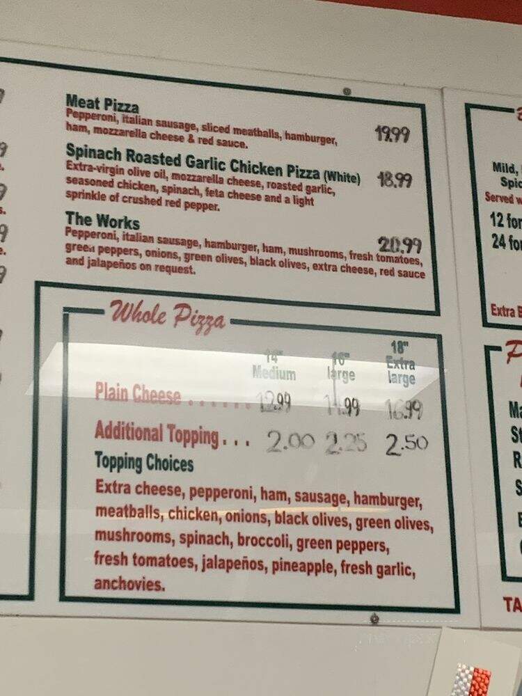 Yaghis New York Pizzeria - San Antonio, TX