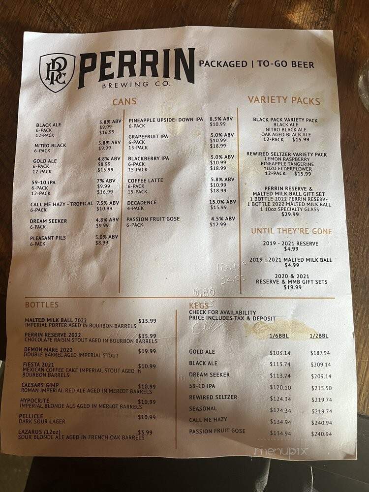 Perrin Brewing Company - Comstock Park, MI