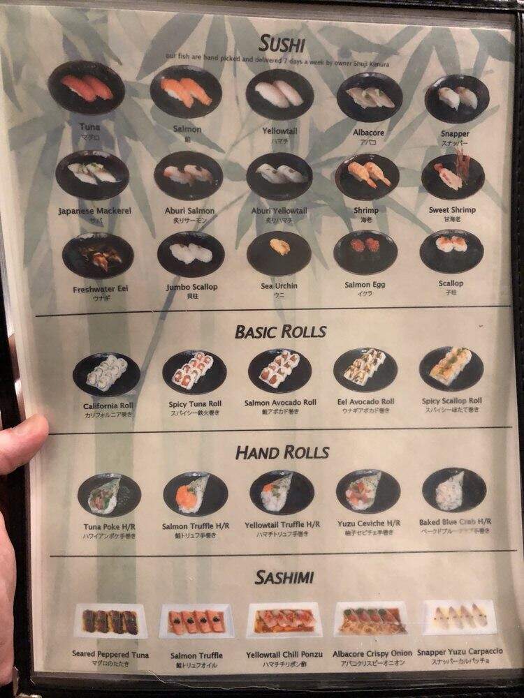 Sushi Stop - Los Angeles, CA menu_pic