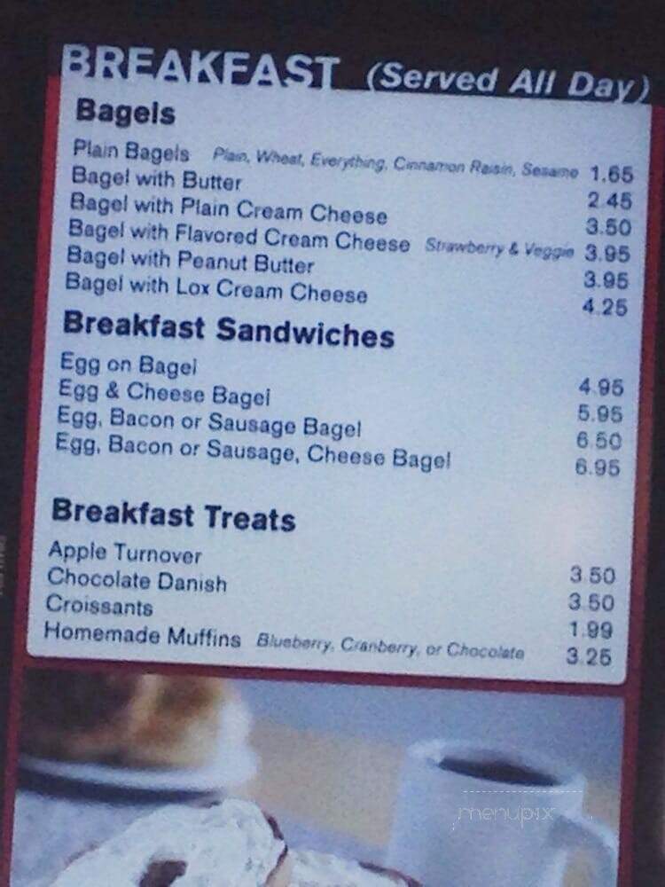Goldberg's Bagel Company and Deli - Atlanta, GA menu_pic