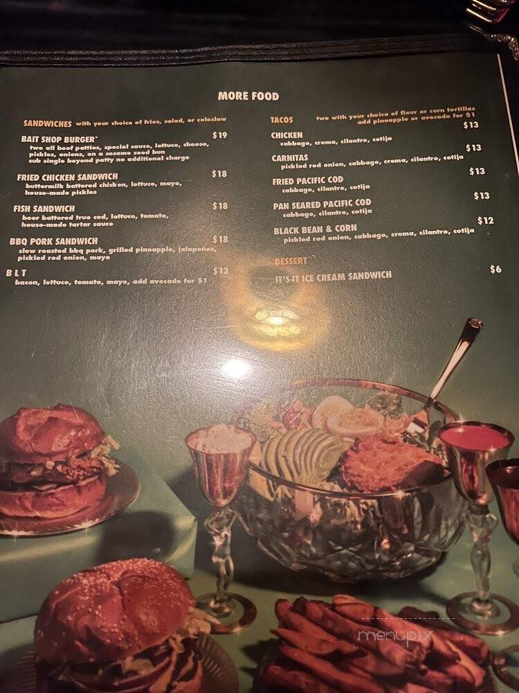 Bait Shop - Seattle, WA menu_pic