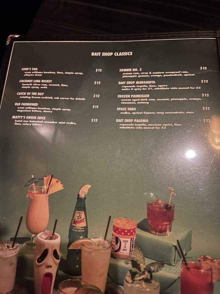 Bait Shop - Seattle, WA menu_pic