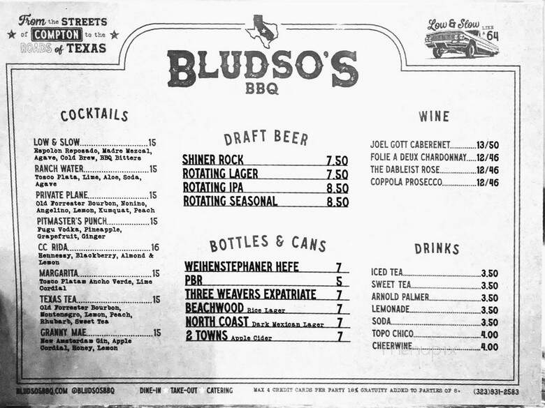 Bludso's Bar & Que - Los Angeles, CA